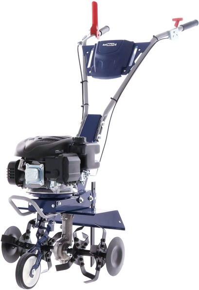 BullMach FLORA 40 - Motobineuse à essence 4,5 Cv - Moteur Loncin 139 cm3