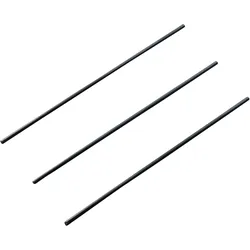 1000 Schafte für Kalenderaufhänger schwarz | 358 mm, Kunststoff, Stahl