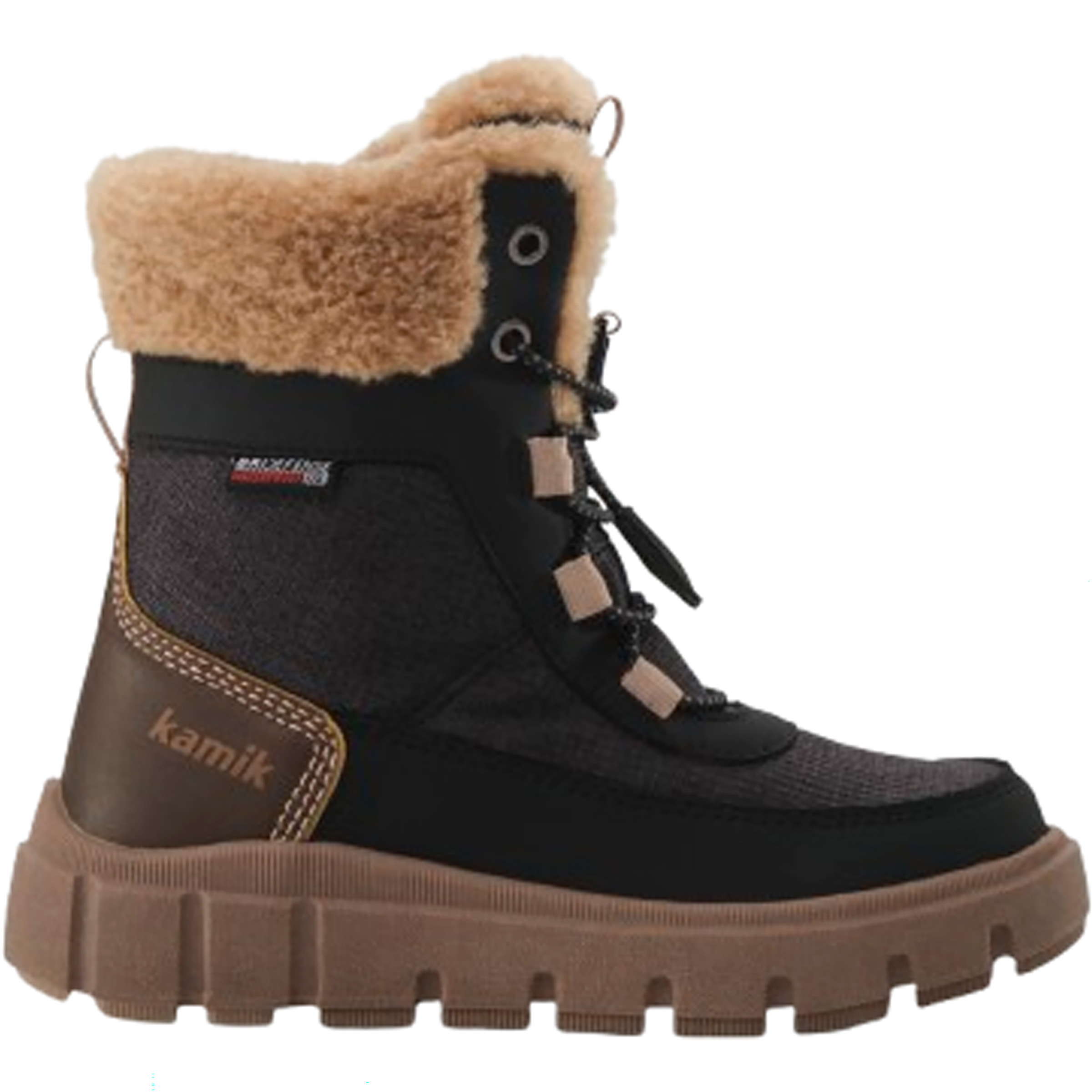 Kamik Seeker F Kinder Winterschuhe & Winterstiefel braun Größe 35 Lifestyle
