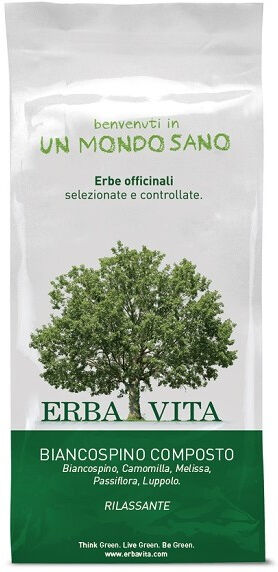 Erba Vita Biancospino Composto Tisana 100g Erbavita
