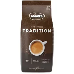 Minges Ganze-Bohnen-Espresso Tradition 1932 1000 g braun