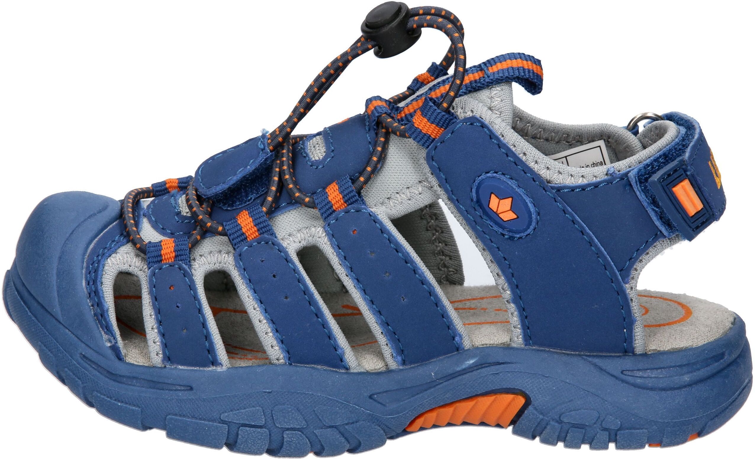 Sandale LICO "Sandale Nimbo", Mädchen, Gr. 33, blau, Synthetik, Schuhe Sandale blau 33
