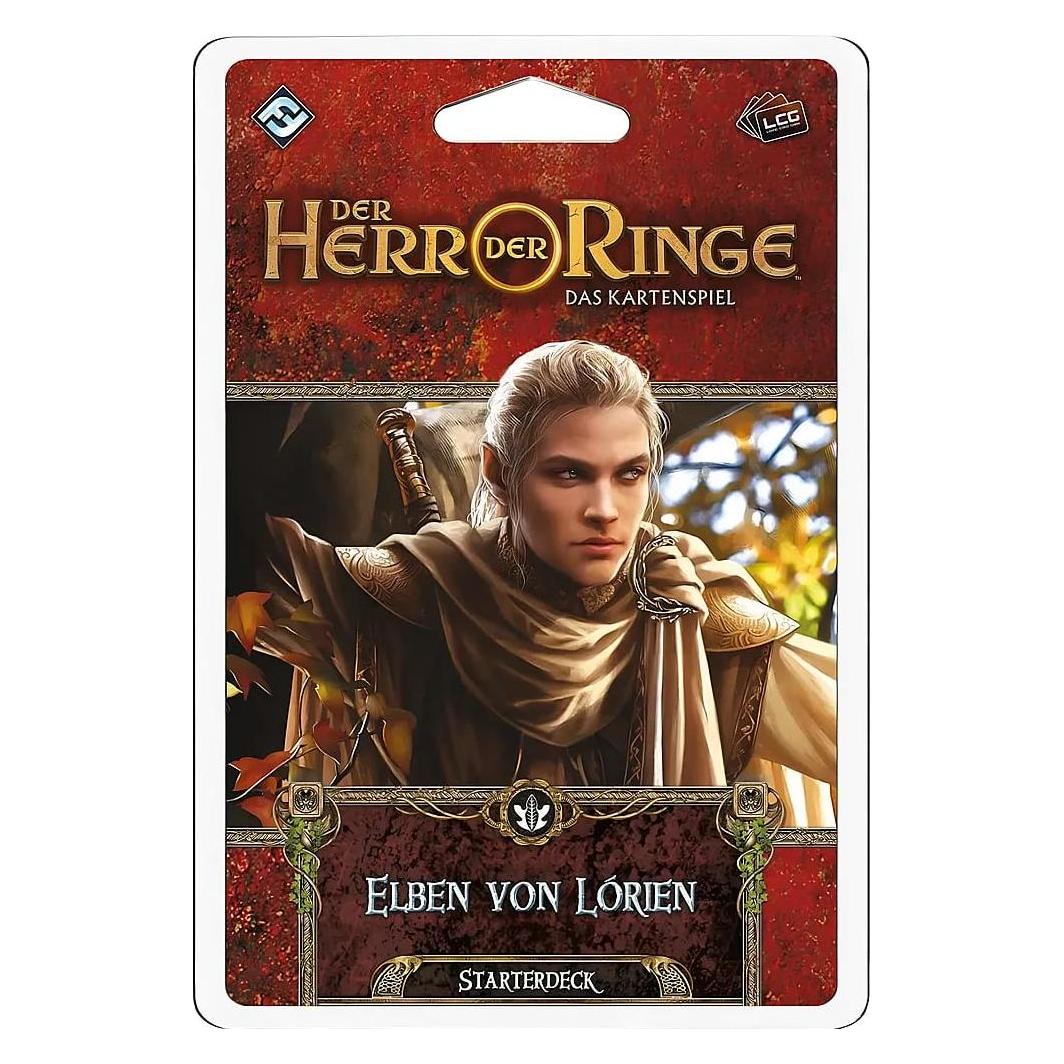 FFG Herr der Ringe LCG: Elben von Lórien Starterdeck (Deutsch, 1 - 4 Spieler) (FFGD2837)