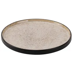 Palmer – Teller – Coco – Ø 19 cm – Porzellan – Cremefarben – Hochglanz