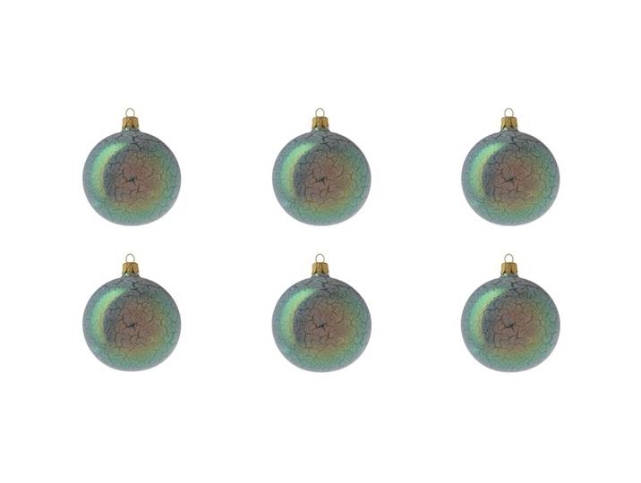 Weihnachtskugelset Thore - Farbe: blau - Material: Glas - 949