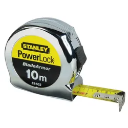 STANLEY Bandmaß Micro Powerlock 10m/25mm - 0-33-532