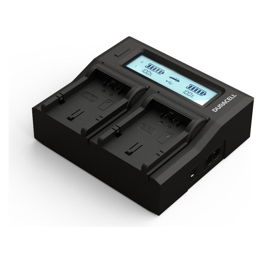 Duracell Dual Ladegerät für DR9668/CGA-S006 (Kamera Akku Ladegerät) (DRP6116)