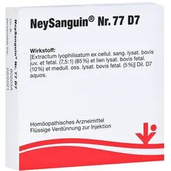 Neysanguin Nr.77 D 7 Ampullen 5X2 ml
