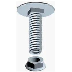 Legrand Schraube+Bundmutter TRCC 6x20 V2A CM801018