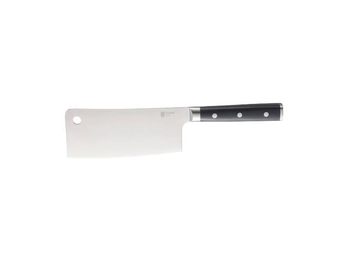 Dorre Couteau de chef chinois Asama 18 cm Poignée noire