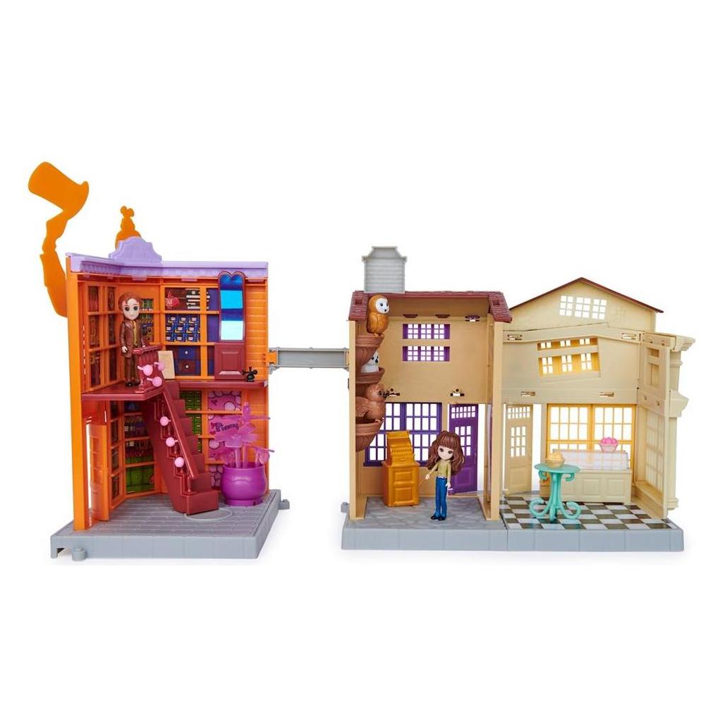 Spin Master Wizarding World Harry Potter - Diagon Alley (Winkelgasse) Spielset mit Licht und Sound sowie 2 (6064933)