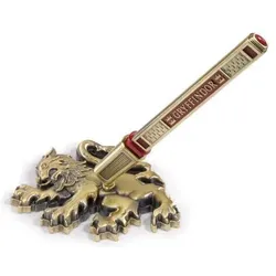 Noble Collection, Schreibstifte, HP- Gryffindor House Pen and Desk Stand (NN8623) (1x)