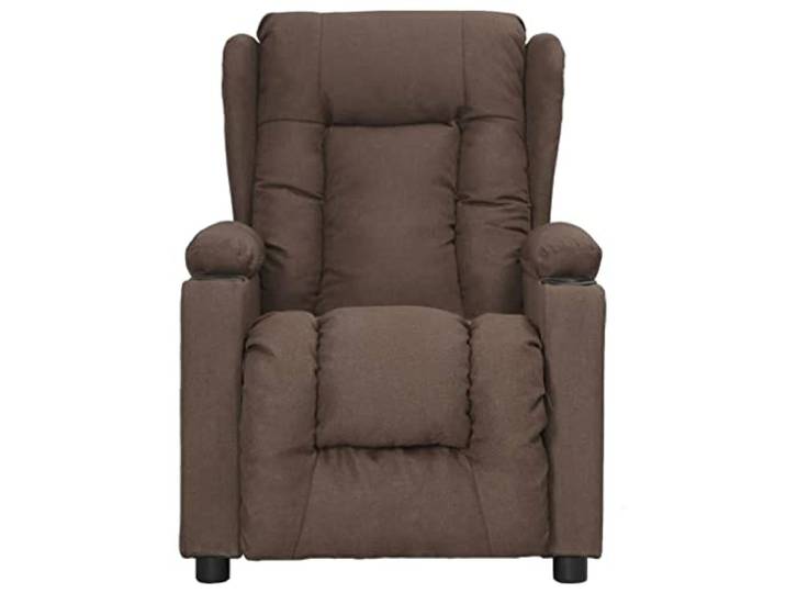 KTHLBRH Lehnsessel Taupe aus Stoff, Loungesessel, Relaxsessel, Sessel, geeignet für Kunden, Schlafzimmer