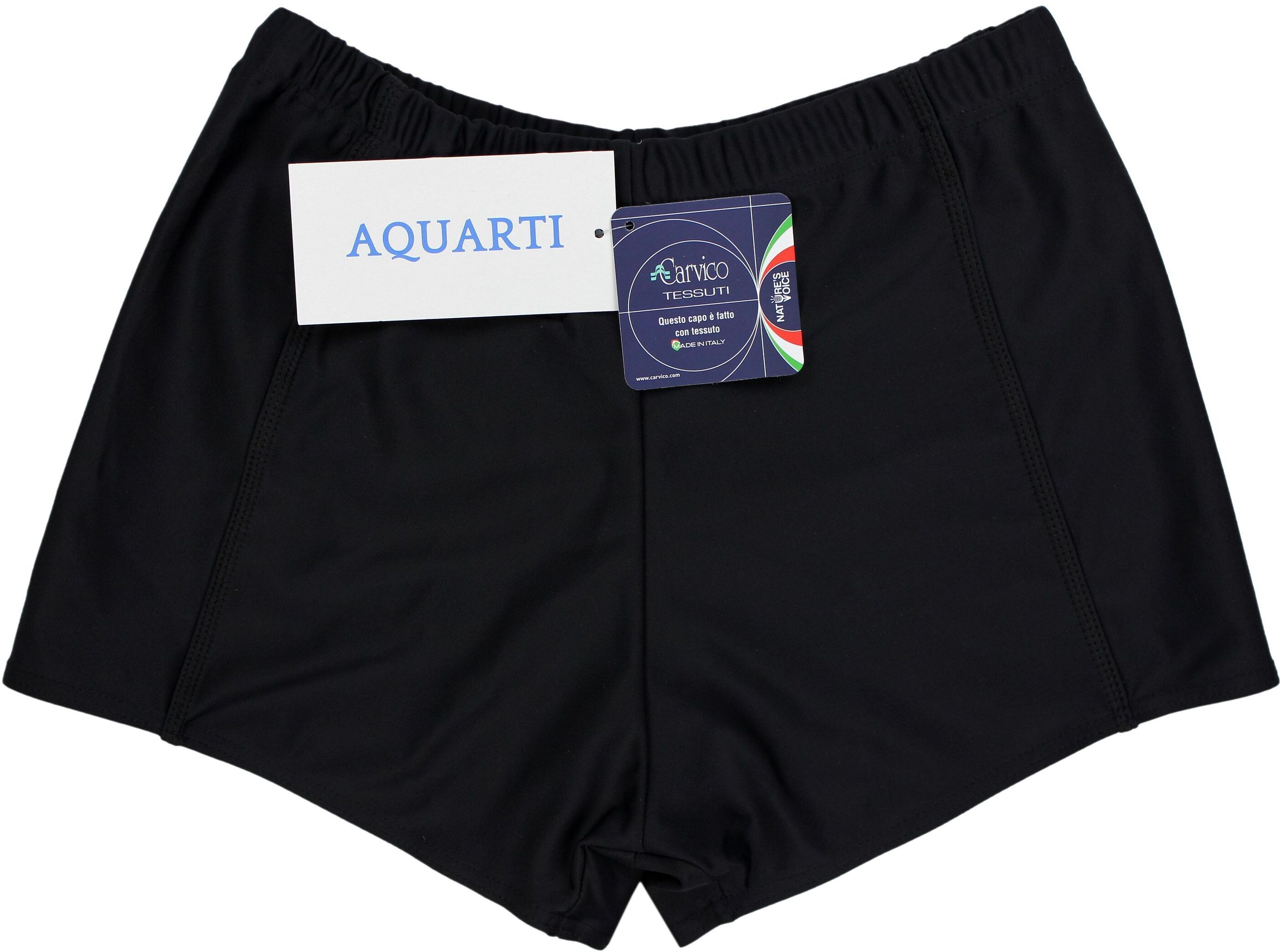 Badehose AQUARTI "Badehose Aquarti Herren Badehose mit Reißverschlusstasche", Herren, Gr. L, N-Gr, schwarz, Obermaterial: 80% Polyamid PA. 20% Elasthan EL., Badehosen Badehose