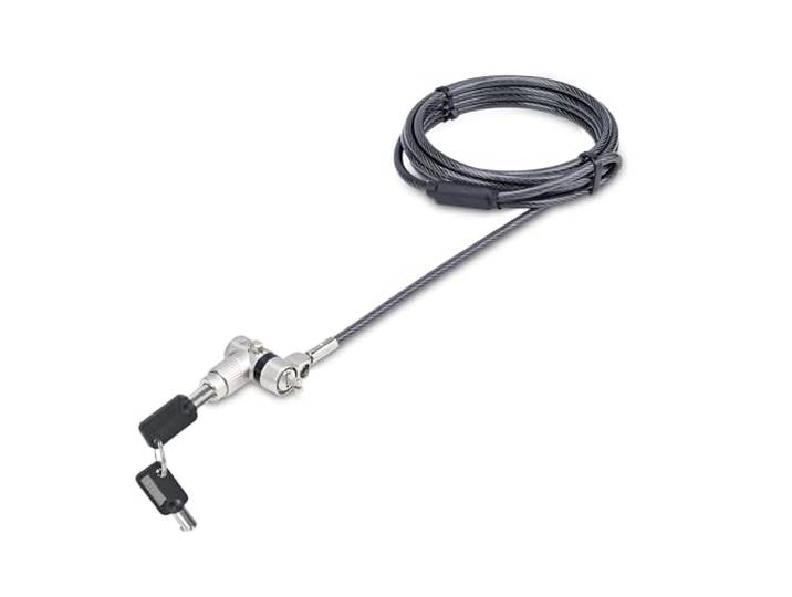 StarTech 3-in-1 Universeel Laptop Kabelslot, 2m, Master Key, Anti-diefstal