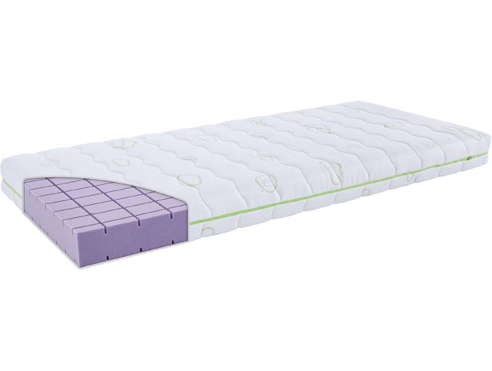 Jugendmatratze TRÄUMELAND Matratze VOLLMOND , weiß, B:90cm H:12cm L:200cm, Bezug: 68% Polyester, 32% Lyocell (TENCEL™). Steppfüllung: 100% Polyester, Matratzen