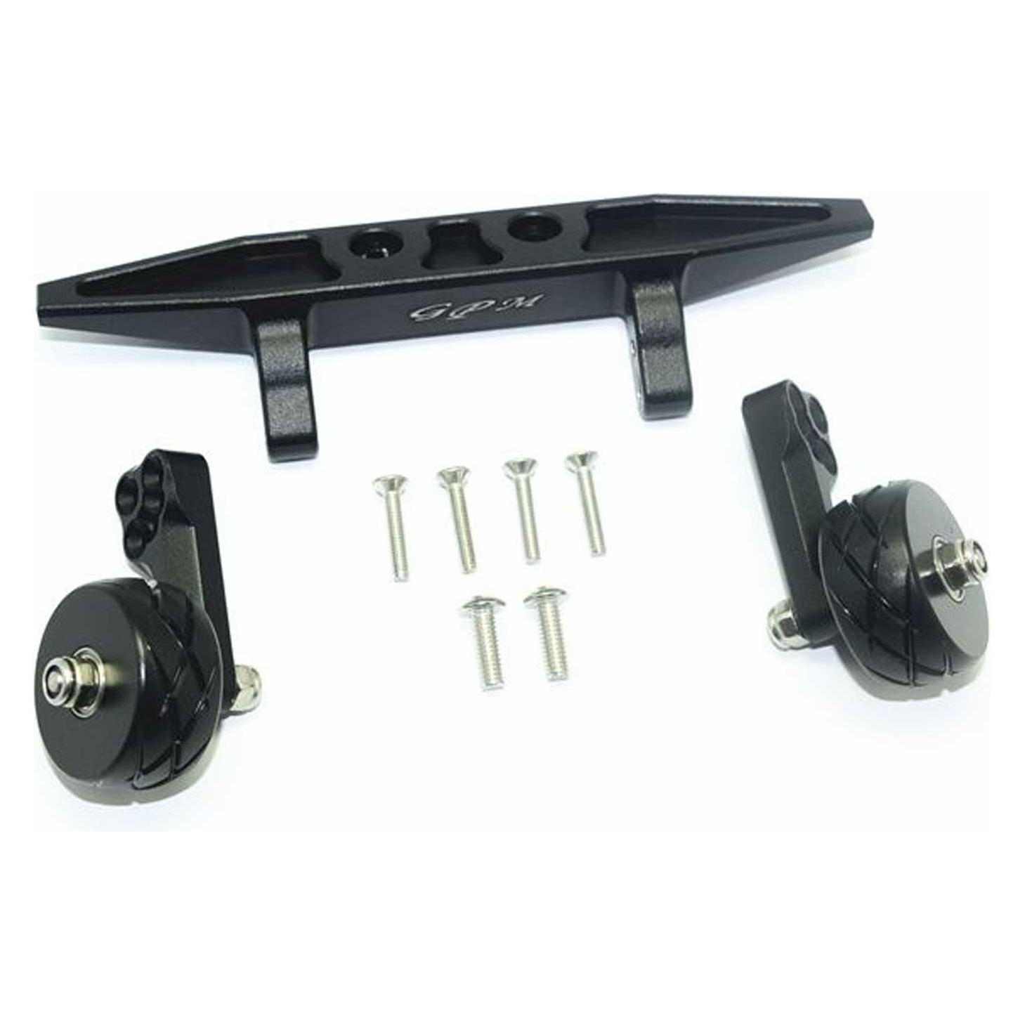 GPM aluminium wheelie-bar hinten schwarz trx rustler 4x4 (GPMRUS4040RBK)