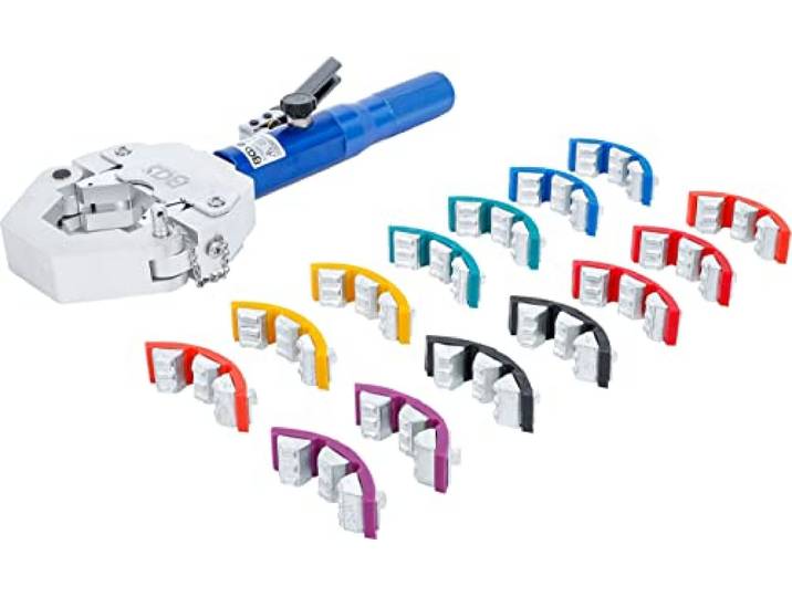 BGS 72093 Crimpzangen-Satz hydraulisch für Pressanschlüsse