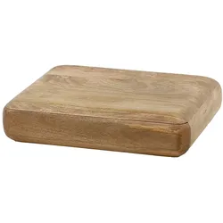 KAWOLA Nachttisch SLEK hängend Mangoholz natur 1 Schublade