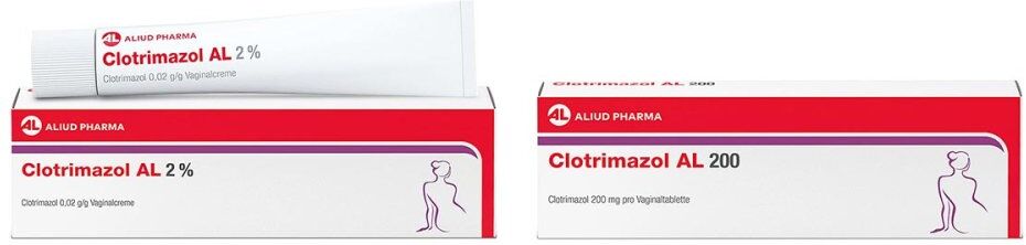 Clotrimazol AL 200 Vaginaltabletten + AL 2% Vaginalcreme 1Set