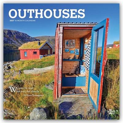 Outhouses – Toilettenhäuschen 2027 – 16-Monatskalender
