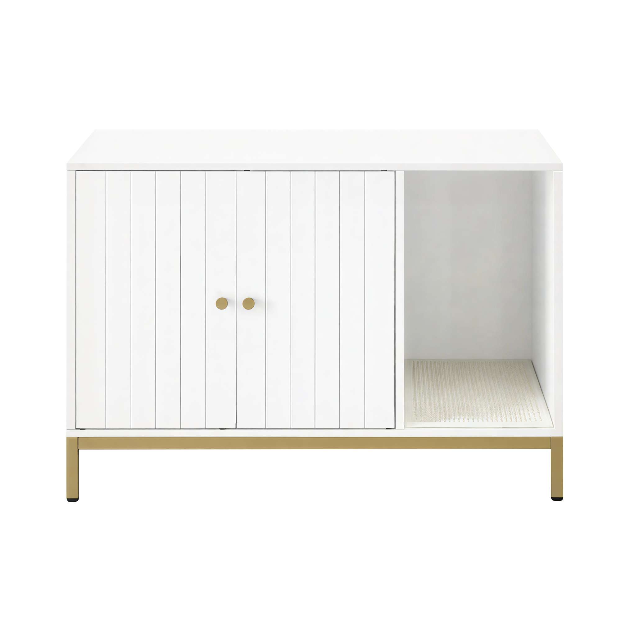 Feandrea Katzenklo-Schrank, Katzenhaus, Katzentoilette PCLB35007W01
