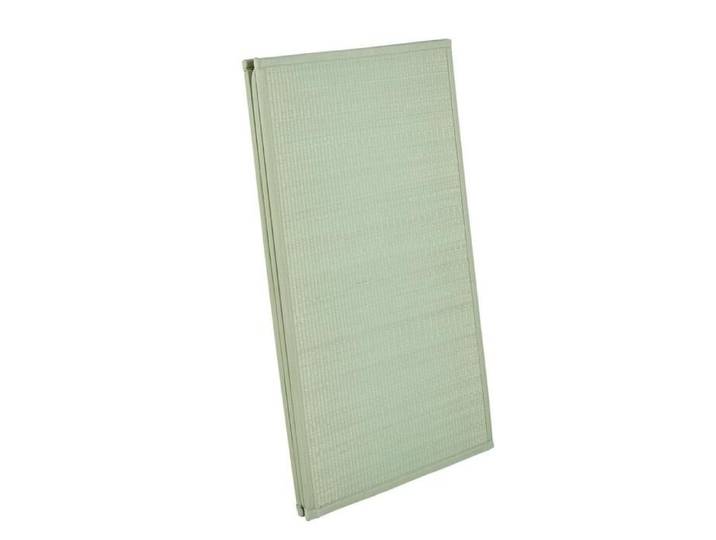 Tatami en Jonc Naturel Pliable Matelas Japonais Futon de Sol Antidérapant Respirant pour Lit Yoga Méditation
