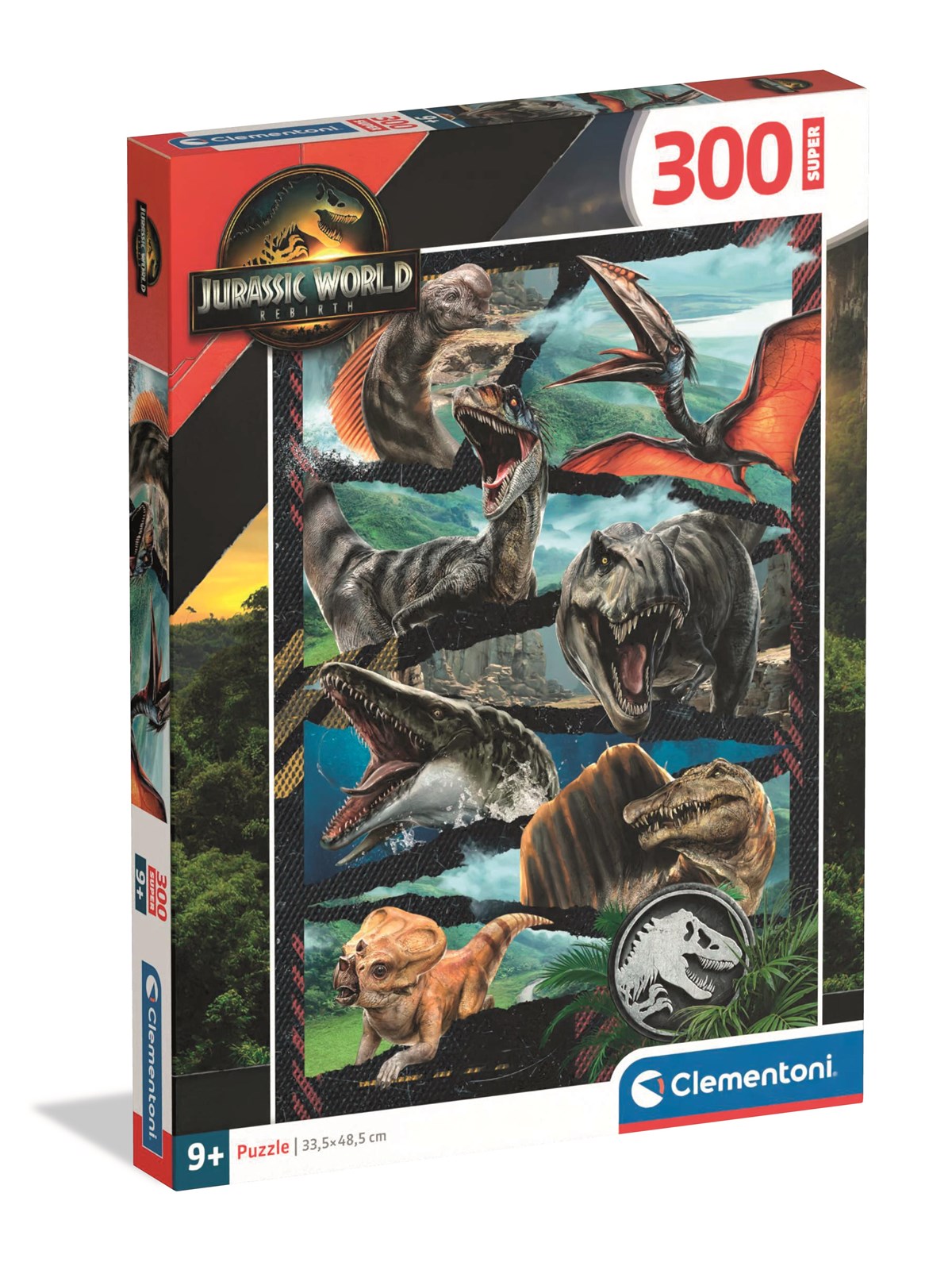 Clementoni Puzzle Super Jurassic World 300pcs. 2D Puzzles