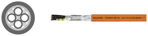 HELU TOPSERV 108 Servoleitung 4G 25mm² Orange 707256 50m
