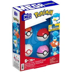 MEGA Pokémon 4 Wasser-Typ Pokémon Sets