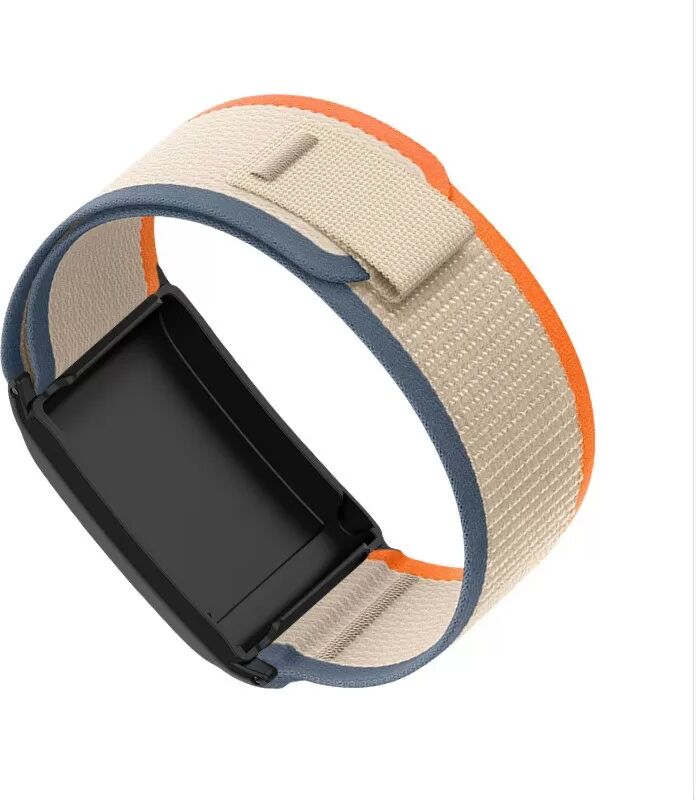 INF Nylon-Armband mit Klettverschluss für Whoop Fitness Tracker Beige