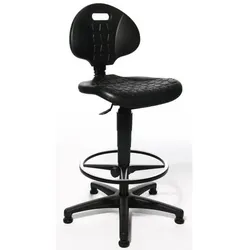 TOPSTAR TEC 20 Counter Zeichenstuhl Kunststoff Ohne Armlehnen Schwarz 110 kg
