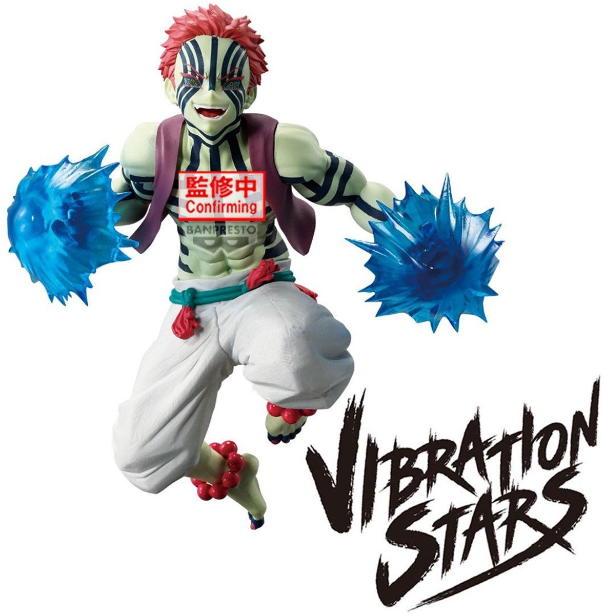 Banpresto Demon Slayer Akaza Vibration Stars Plus Figuur, 16 cm