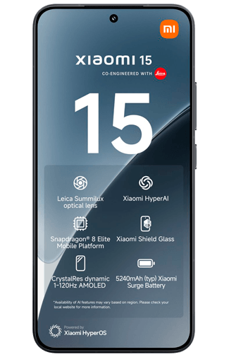 Xiaomi 15 12GB/512GB Schwarz