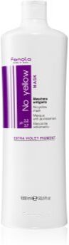 Fanola No Yellow Mask máscara para cabelo neutraliza tons amarelados 1000 ml. No Yellow Mask