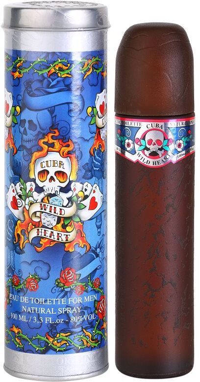Cuba Wild Heart Eau de Toilette pour homme 100 ml