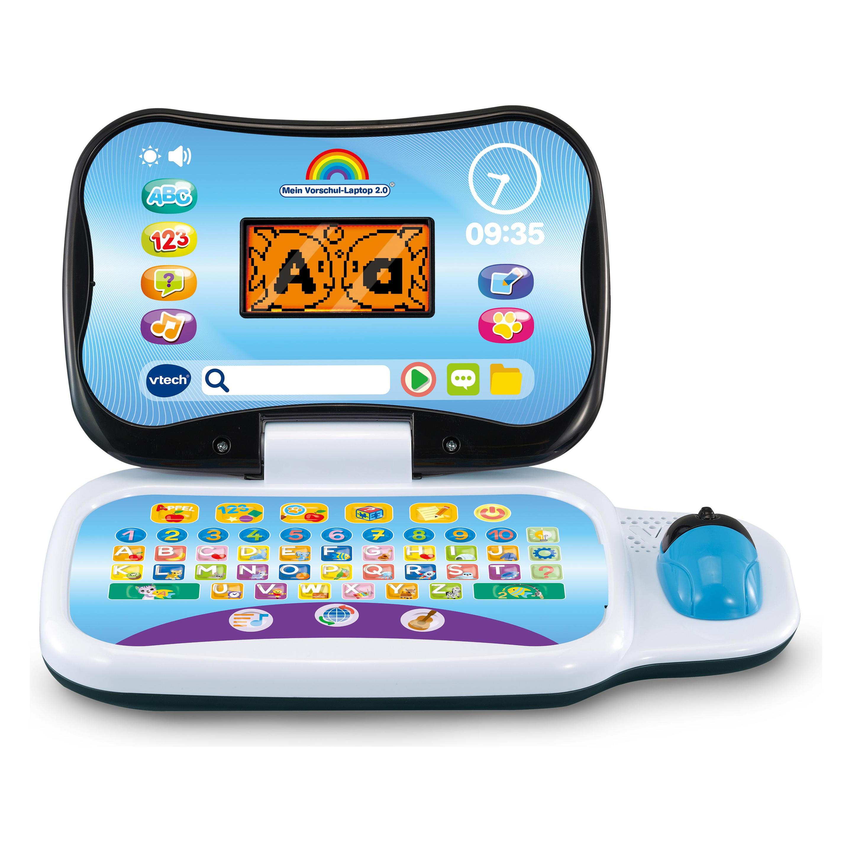 VTech Mein Vorschul-Laptop 2.0 (Deutsch, 3 - 6 Jahre) (80-524804)