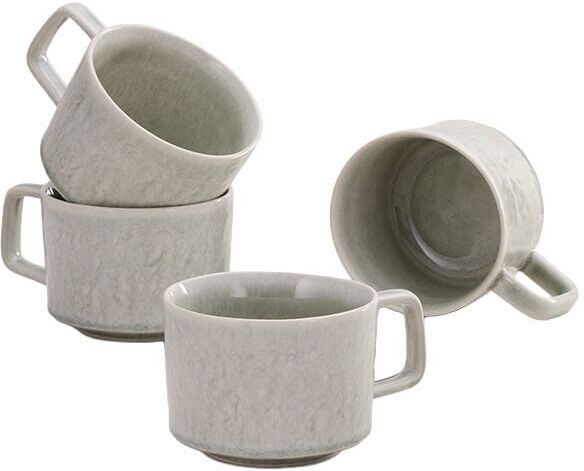 Stellar Stoneware Bantham Set of 4 Large Mugs