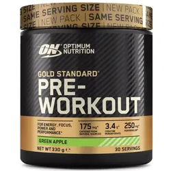 Optimum Nutrition - Gold Standard Pre-Workout - 330gGreen Apple