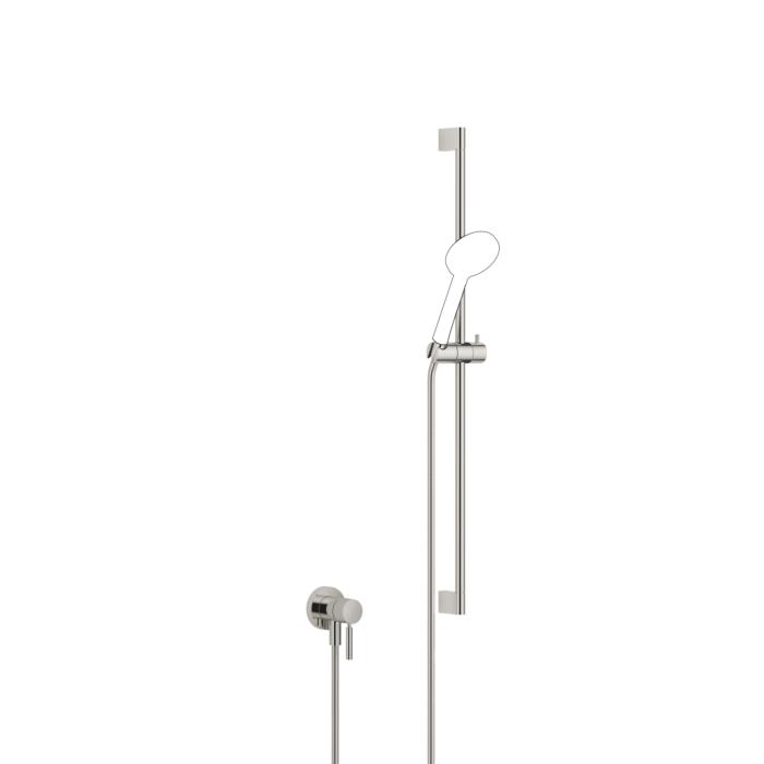 Dornbracht Meta Fertigmontageset 36013660-08 für UP-Brause-Einhandmischer, mit Duschgarnitur, platin
