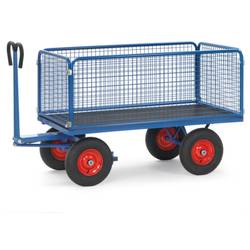 Fetra Hauptartikel 6433V Handpritschenwagen Stahl pulverbeschichtet Traglast (max.): 700 kg Bereifung=Vollgummi