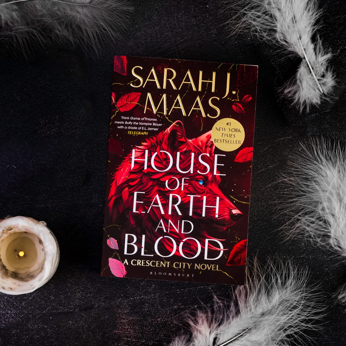 Bloomsbury Publishing NEW Crescent City 2 Books Collection Set - House of Earth and Blood & House of Sky and Breath by Sarah J. Maas