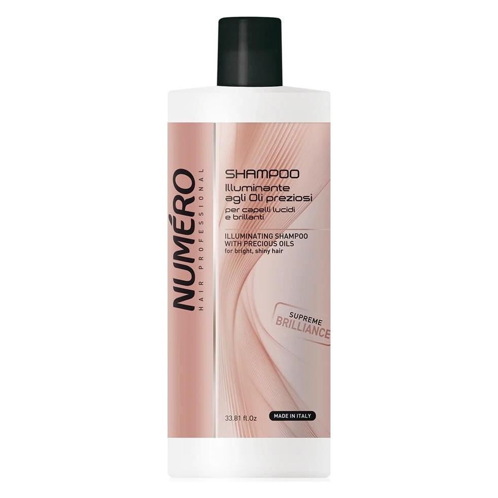 Numero Group NUMERO Illuminating Shampoo With Precious Oils nabłyszczający szampon z olejkami szlachetnymi 1000ml (Flüssiges Shampoo, 1000 ml) (8011935071760)
