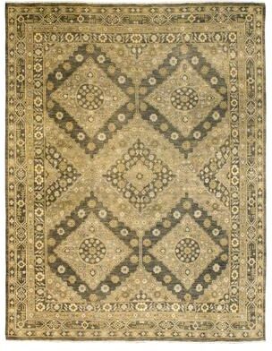 KALATY Traditional Hand-Knotted Wool Area Rug