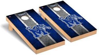 Skip's Garage Memphis Tigers Vintage Cornhole Board Set