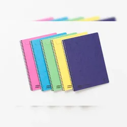 Clairefontaine 10x Europa Notemaker, Doppelspiralheft A4, 60 Blatt liniert abtrennbar - Sortierung C 3154Z