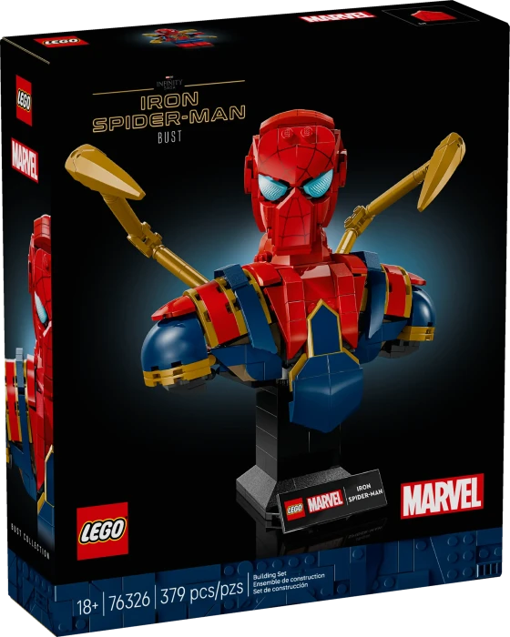 LEGO Marvel 76326 Iron Spider-Man Büste