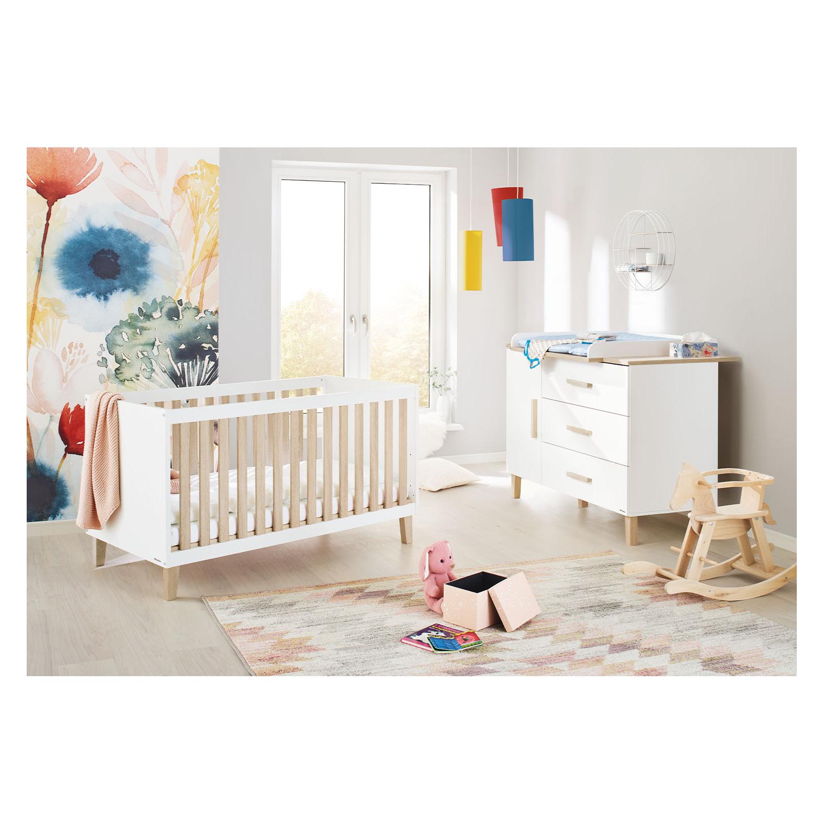 Pinolino Kinderzimmer-Set "Lumi" extrabreit, 2-tlg. (Wickelkommode) (090036X)