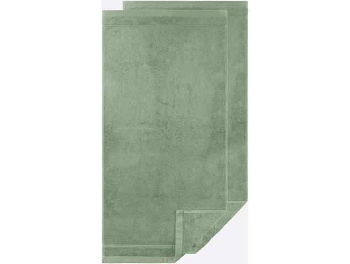 Handtuch ROSS Gr. 2, grün (eucalyptus), B:70cm L:140cm, 100% Baumwolle, Handtücher, Handtuch