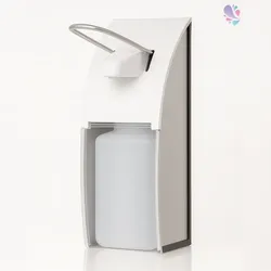 Blanc HYGIENIC Dosierspender, Armhebelspender, EURO-Spender, KUNSTSTOFF, FIX, 500ml, klein